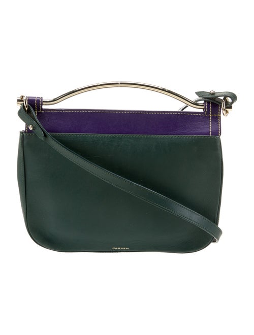Carven Leather Shoulder Bag