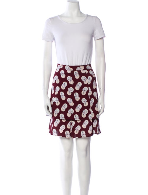 Carven Printed Skirt Set