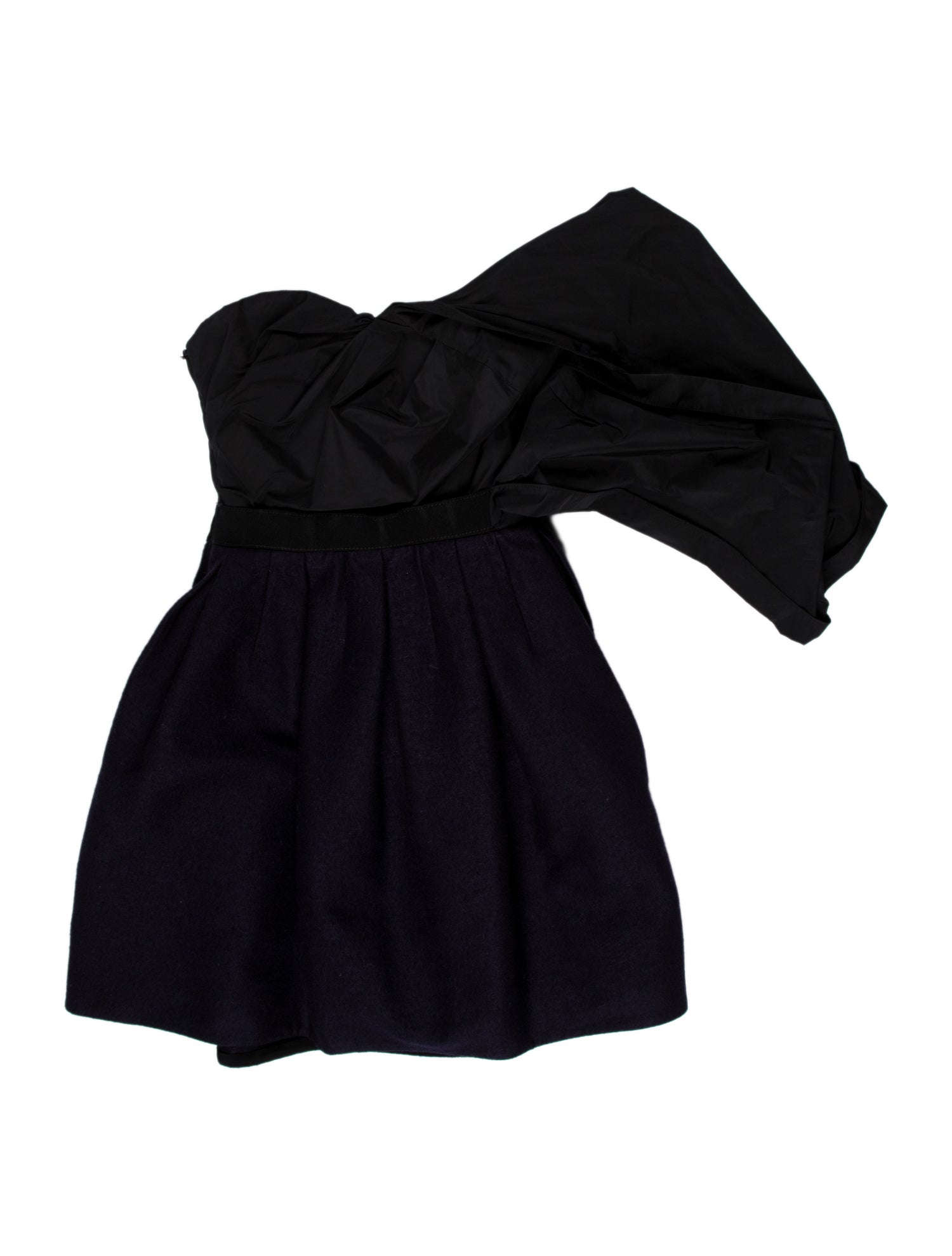 Carven One-Shoulder Mini Dress