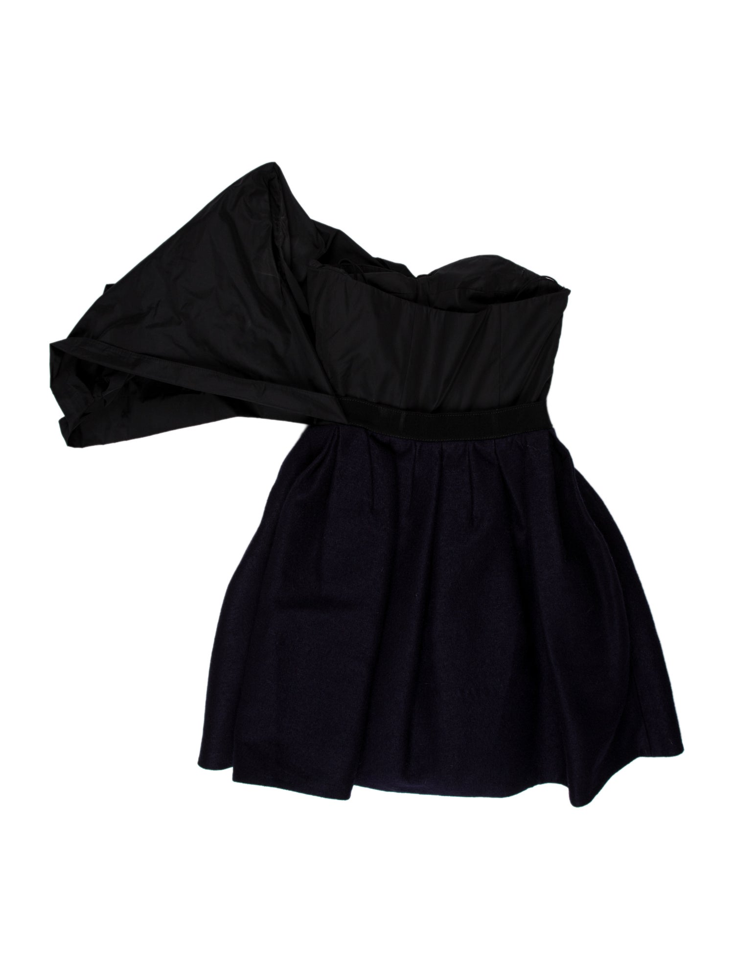 Carven One-Shoulder Mini Dress