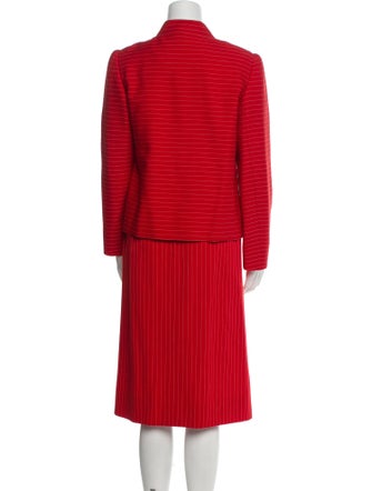 Carven Striped Skirt Suit