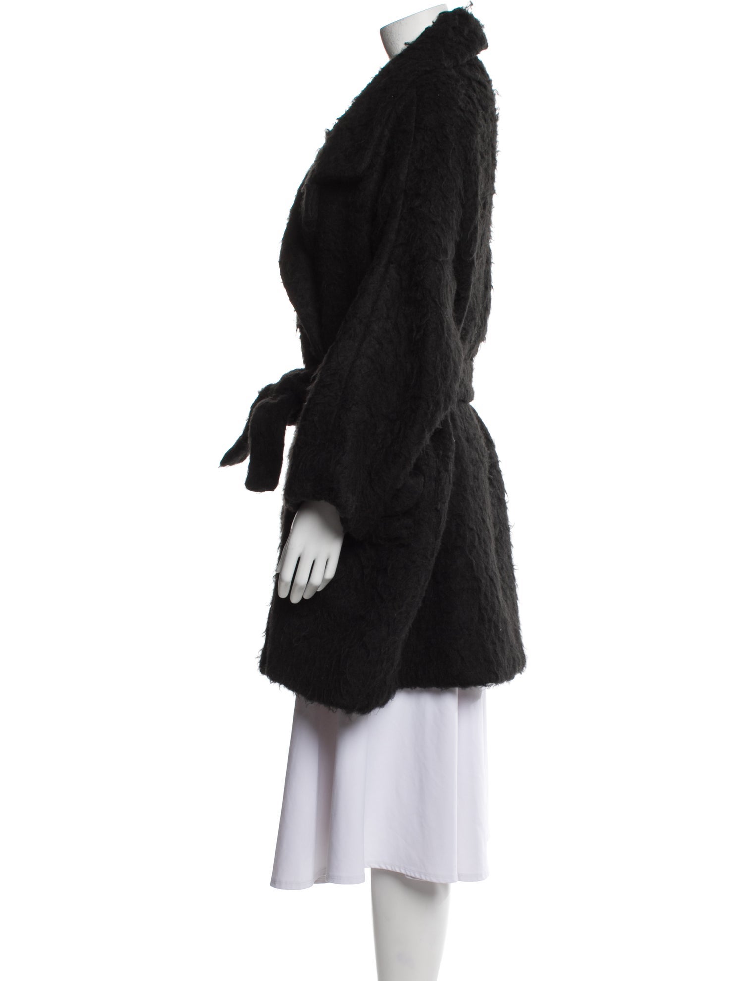 Carven Faux Fur Coat