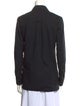 Carven Long Sleeve Button-Up Top