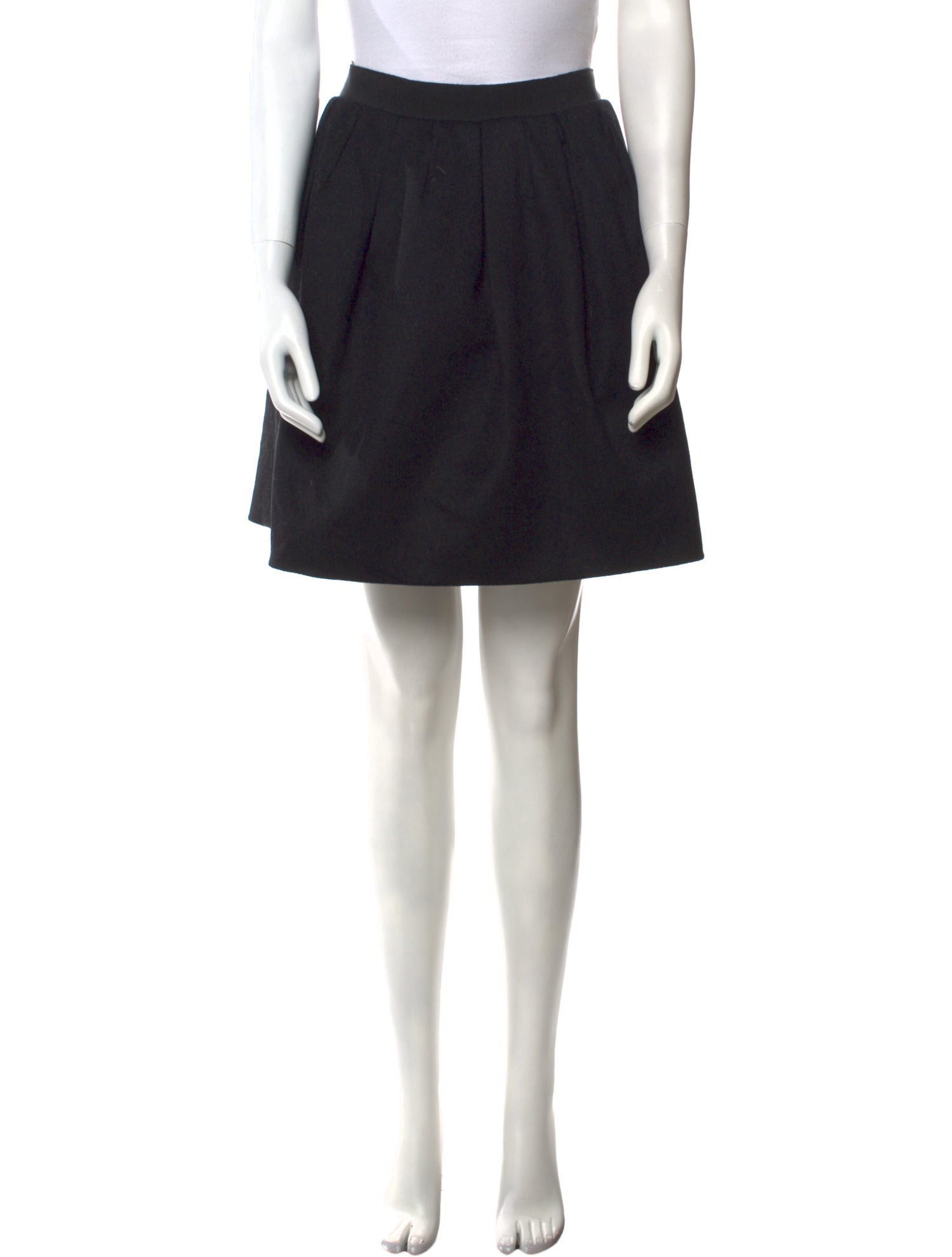 Carven Virgin Wool Knee-Length Skirt