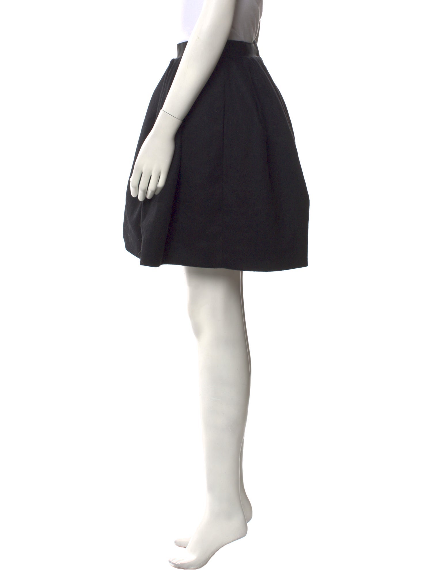 Carven Virgin Wool Knee-Length Skirt