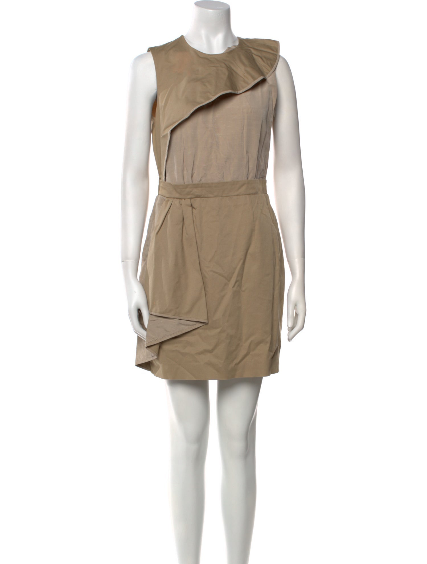 Carven Crew Neck Mini Dress