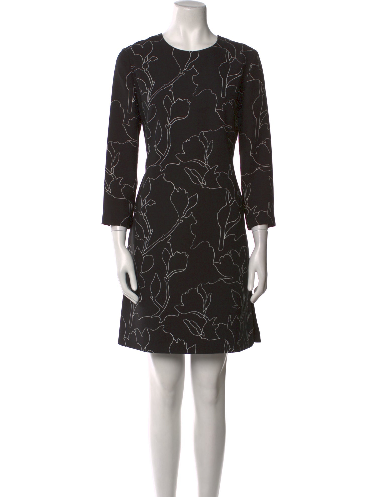 Carven Printed Mini Dress