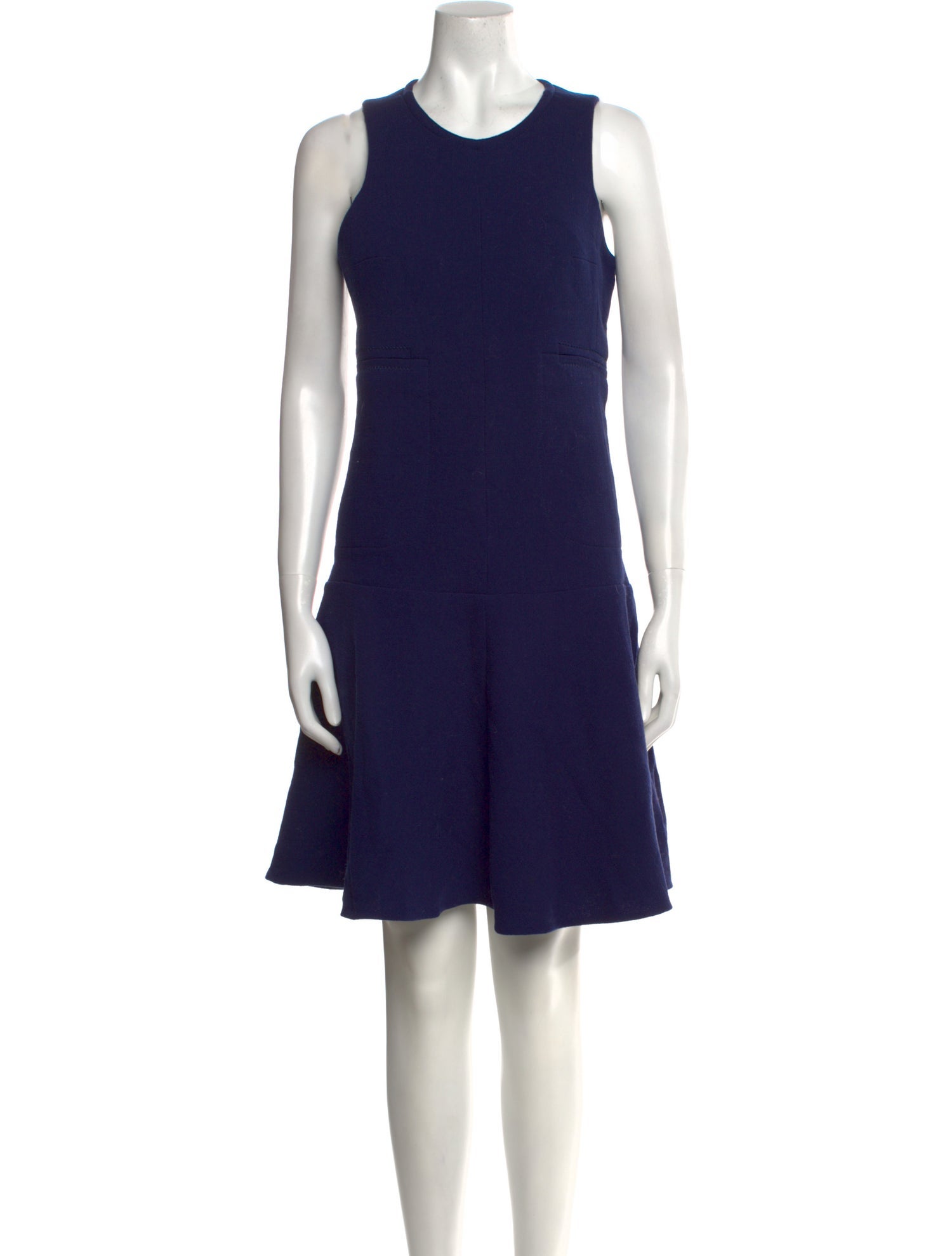 Carven Wool Knee-Length Dress