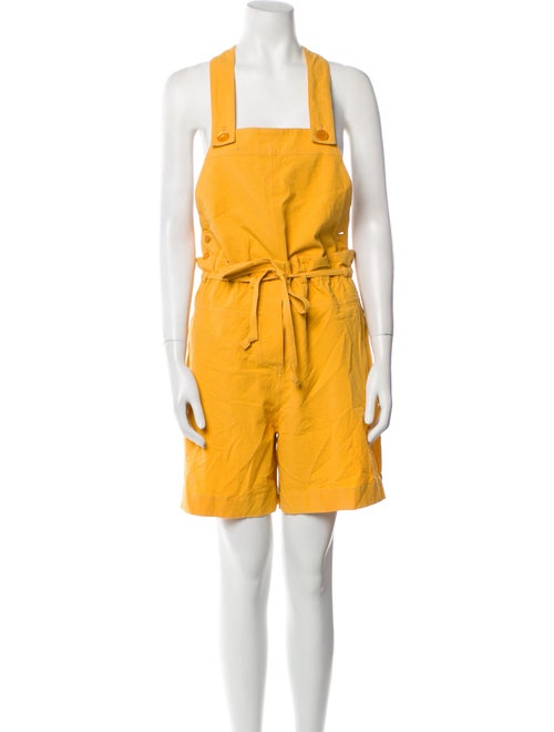 Carven Square Neckline Romper