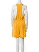 Carven Square Neckline Romper