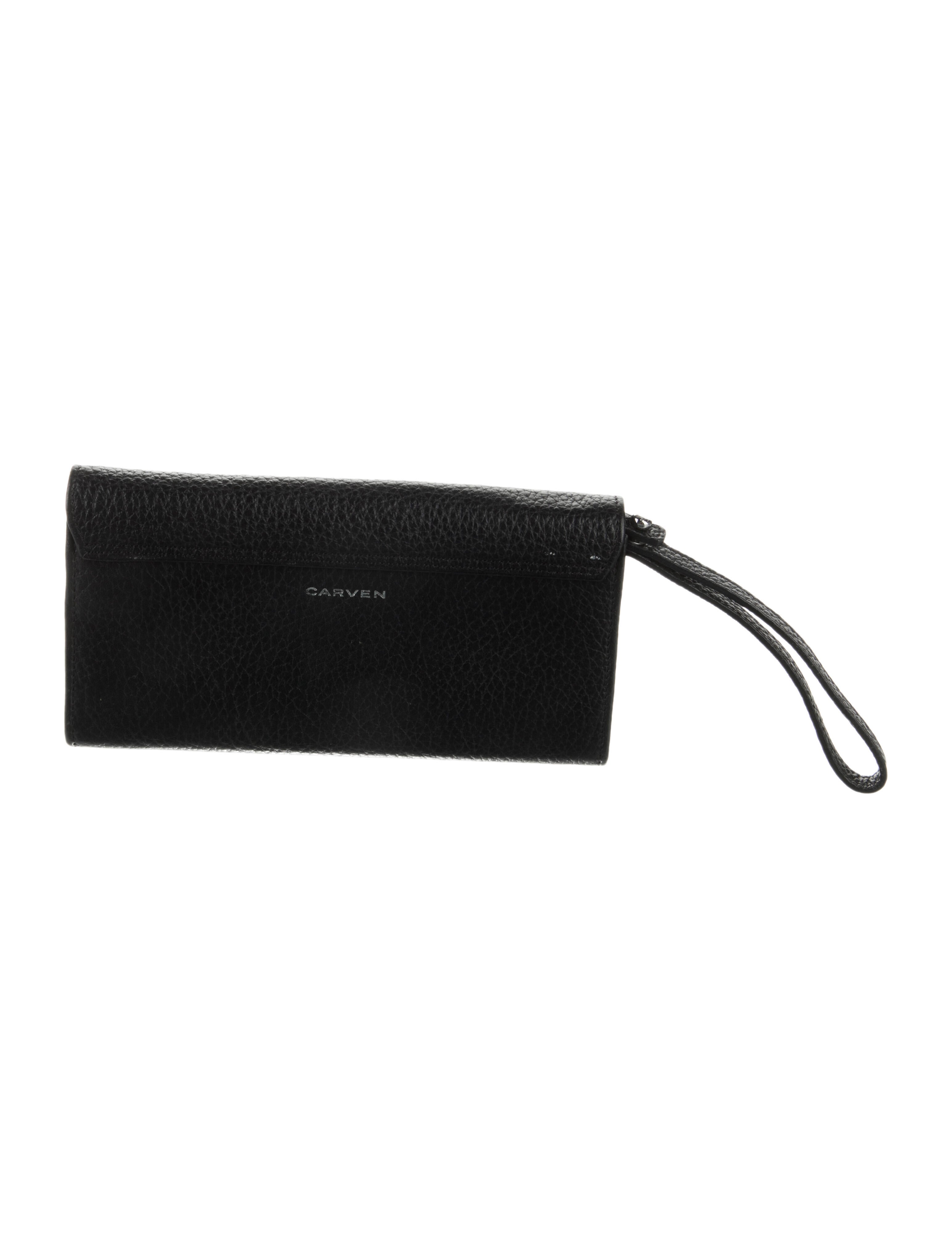 Carven Leather Compact Wallet