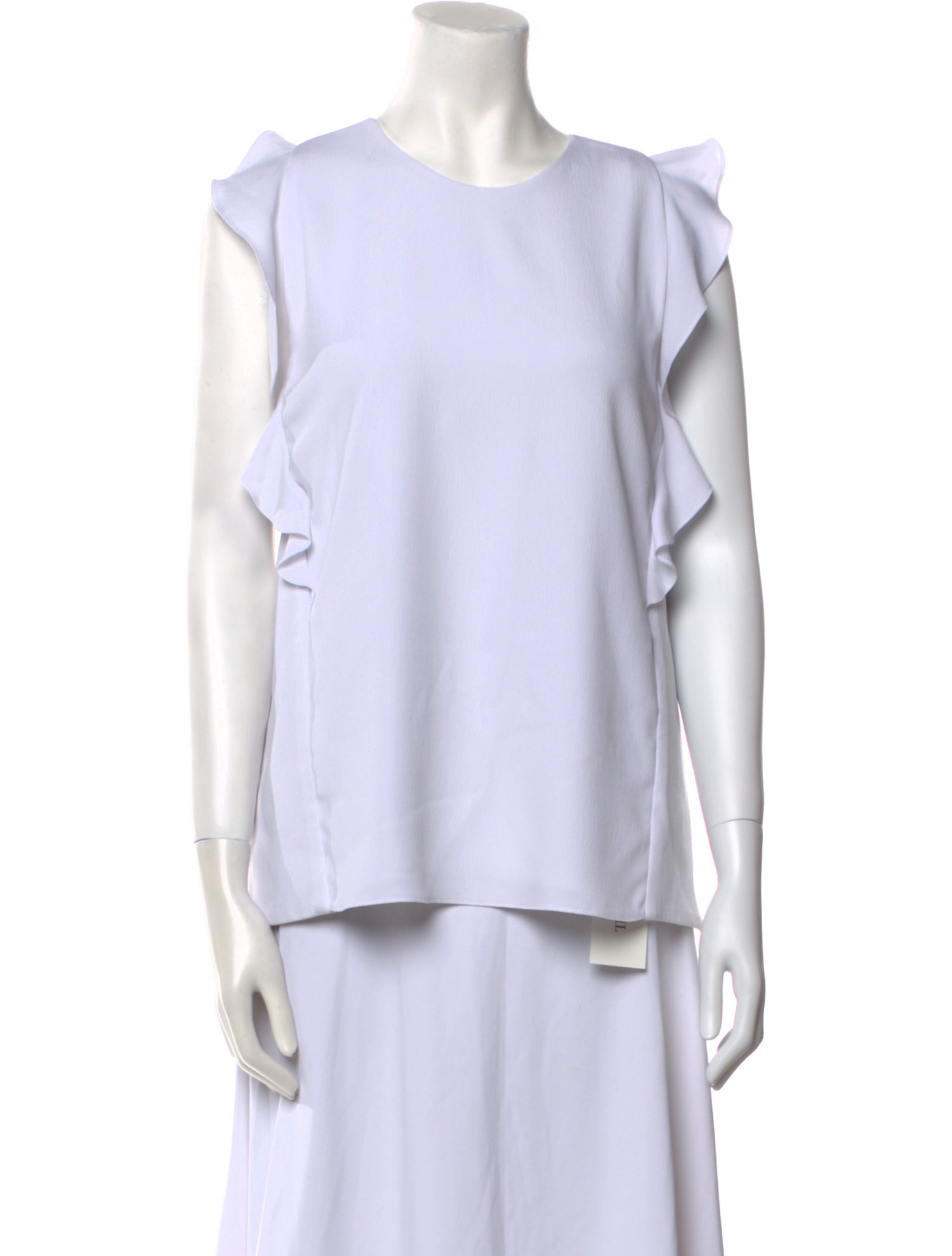 Carven Crew Neck Short Sleeve Top