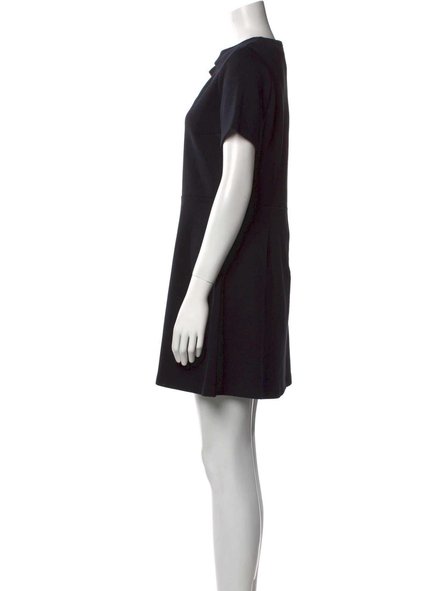 Carven Crew Neck Mini Dress