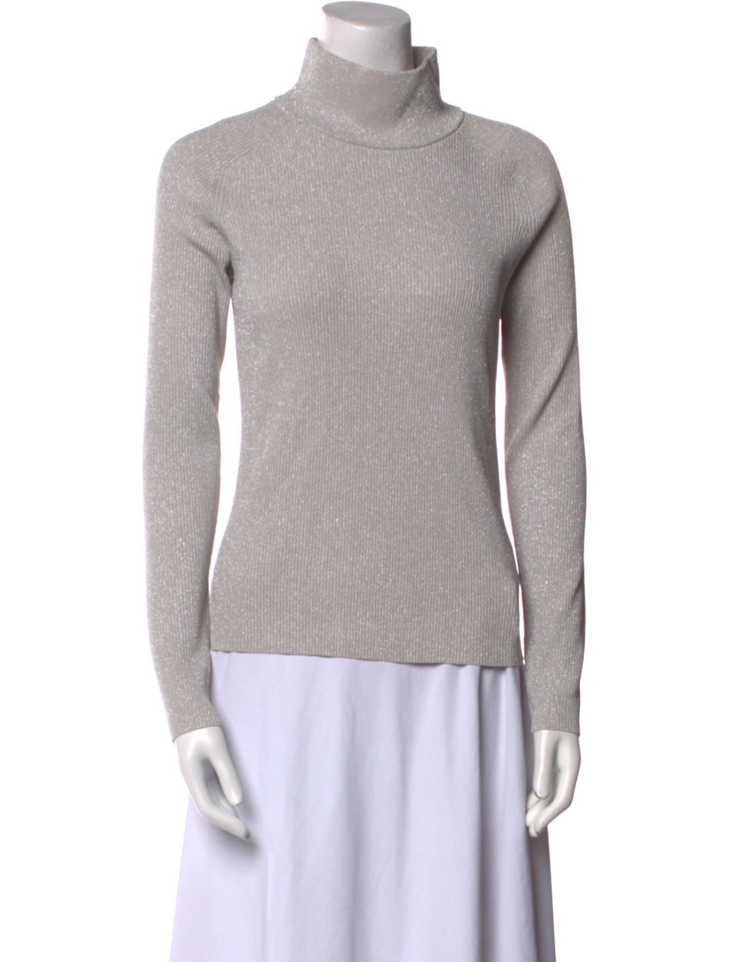 Carven Turtleneck Long Sleeve Sweatshirt