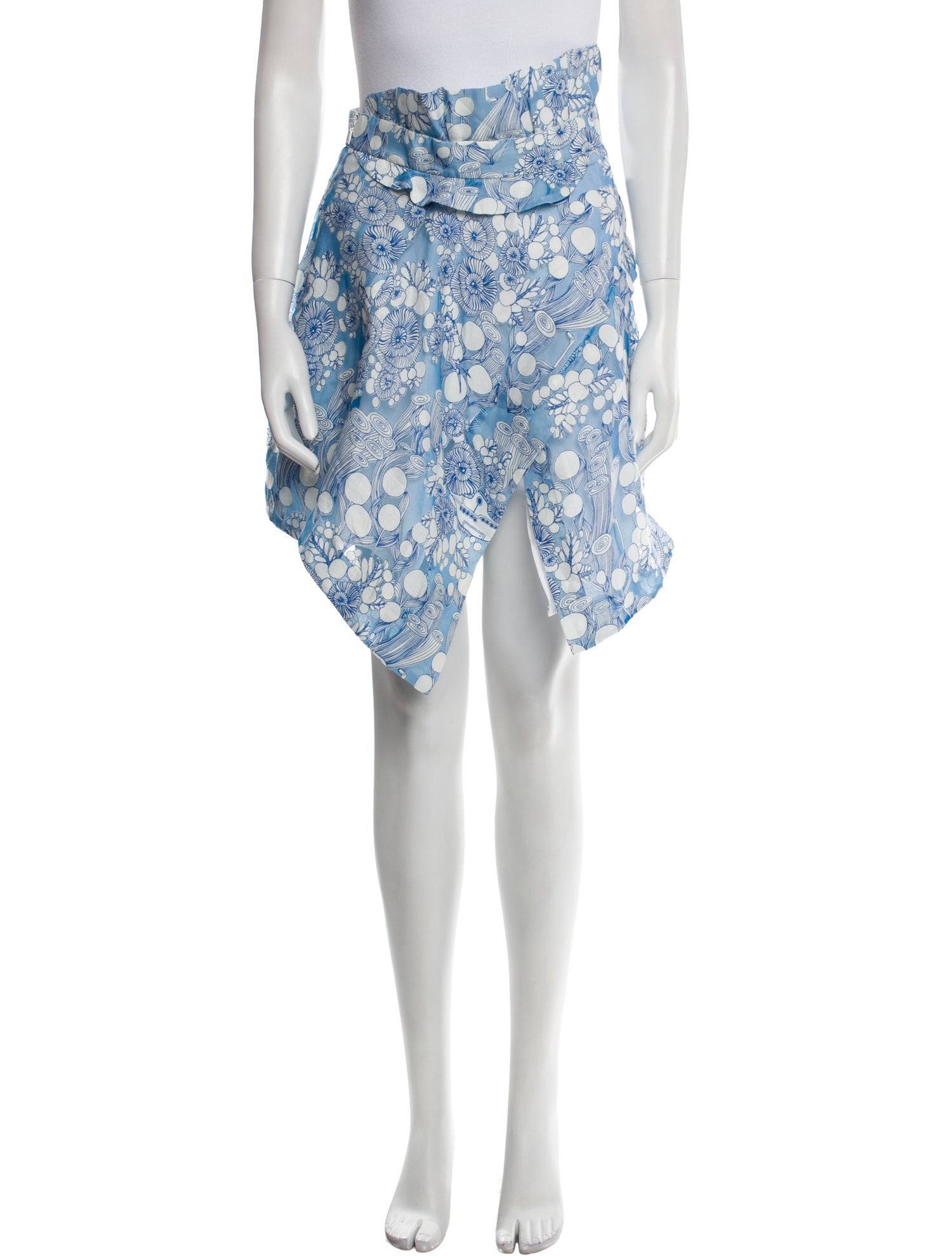 Carven Printed Knee-Length Skirt