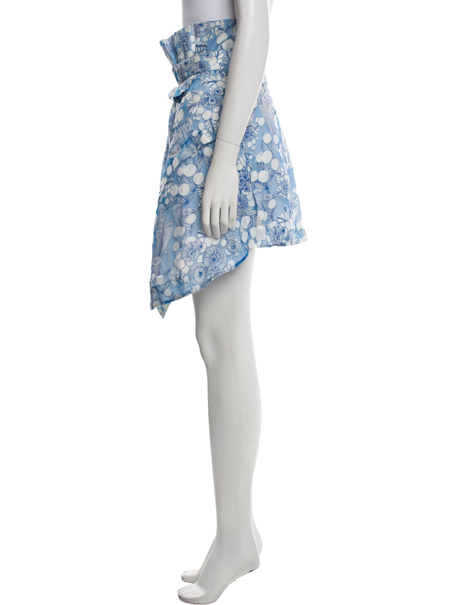 Carven Printed Knee-Length Skirt