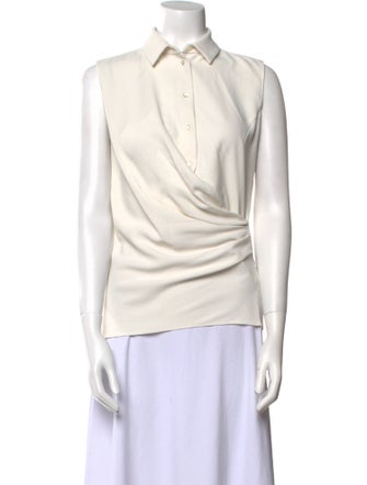 Carven Cowl Neck Sleeveless Top