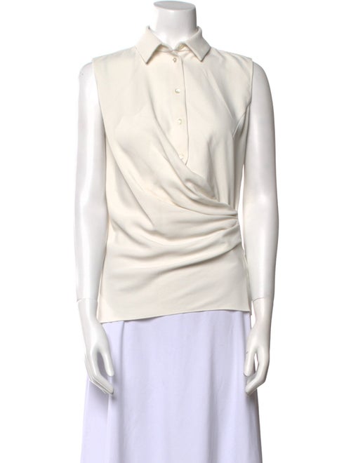 Carven Cowl Neck Sleeveless Top