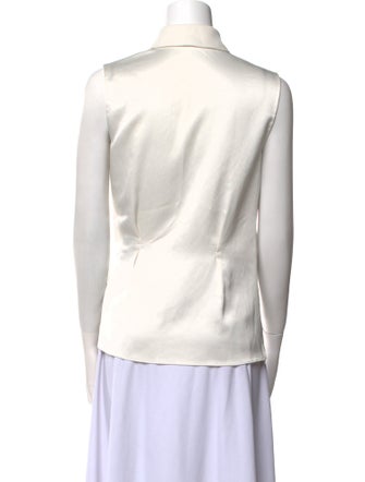 Carven Cowl Neck Sleeveless Top