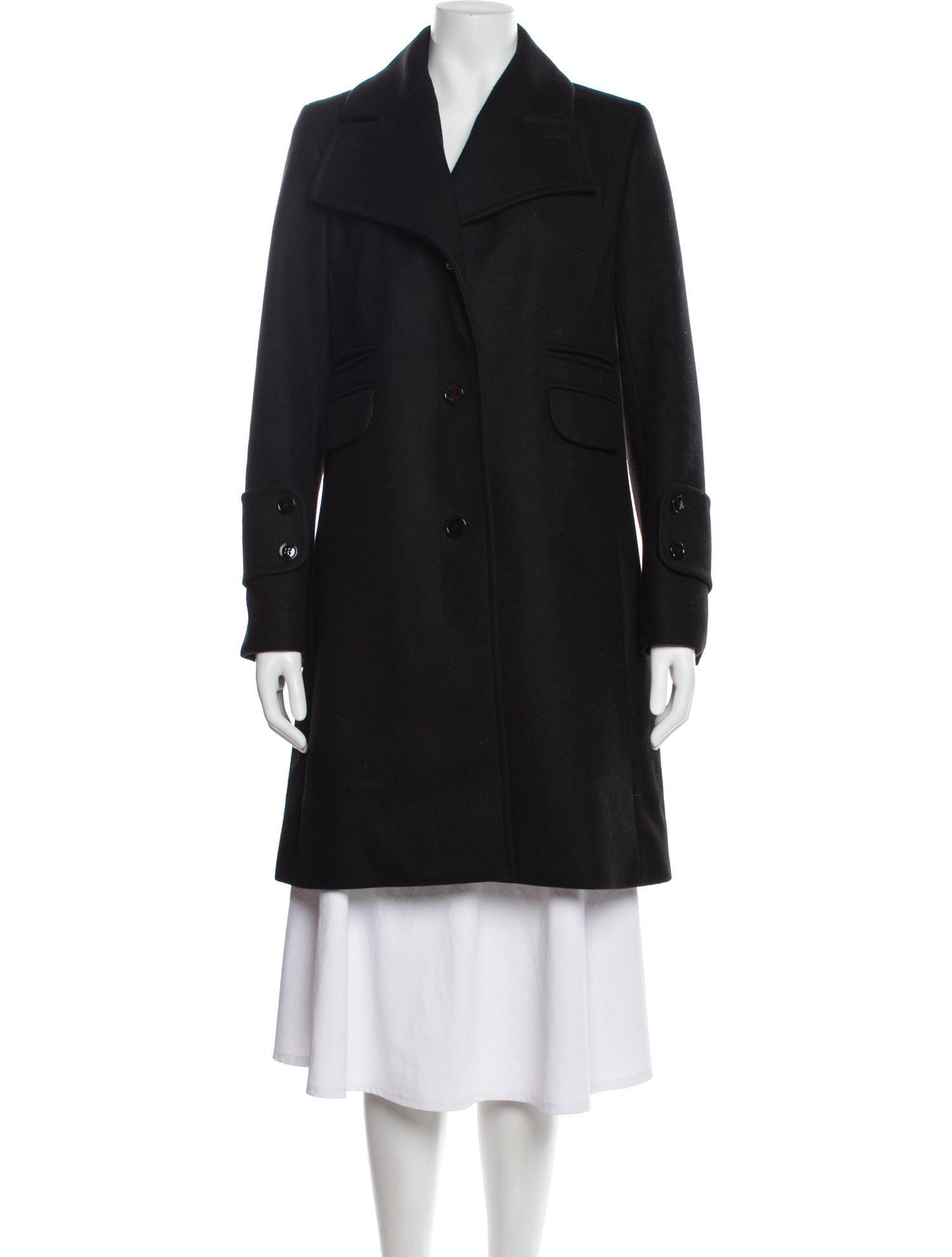 Carven Wool Peacoat