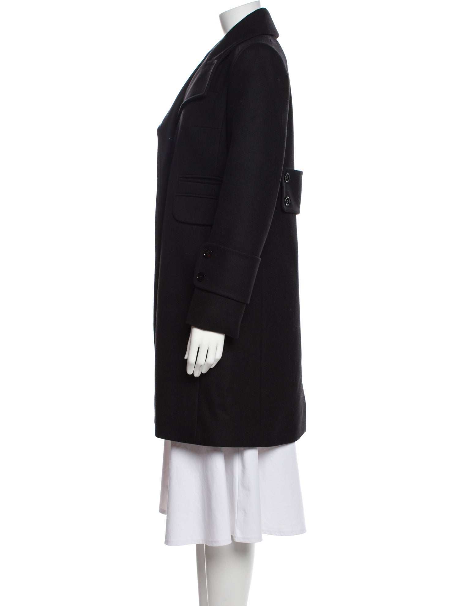 Carven Wool Peacoat
