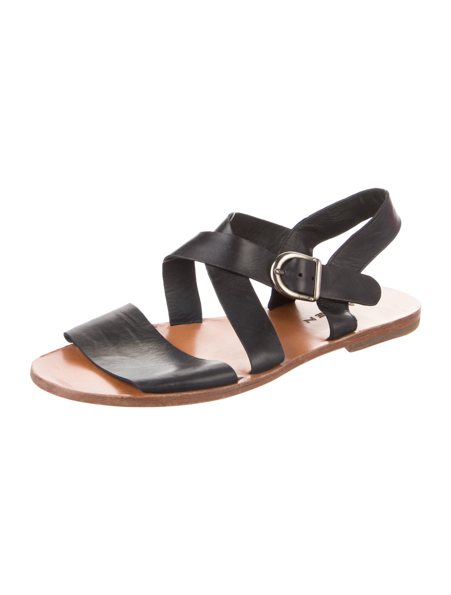 Carven Leather Gladiator Sandals