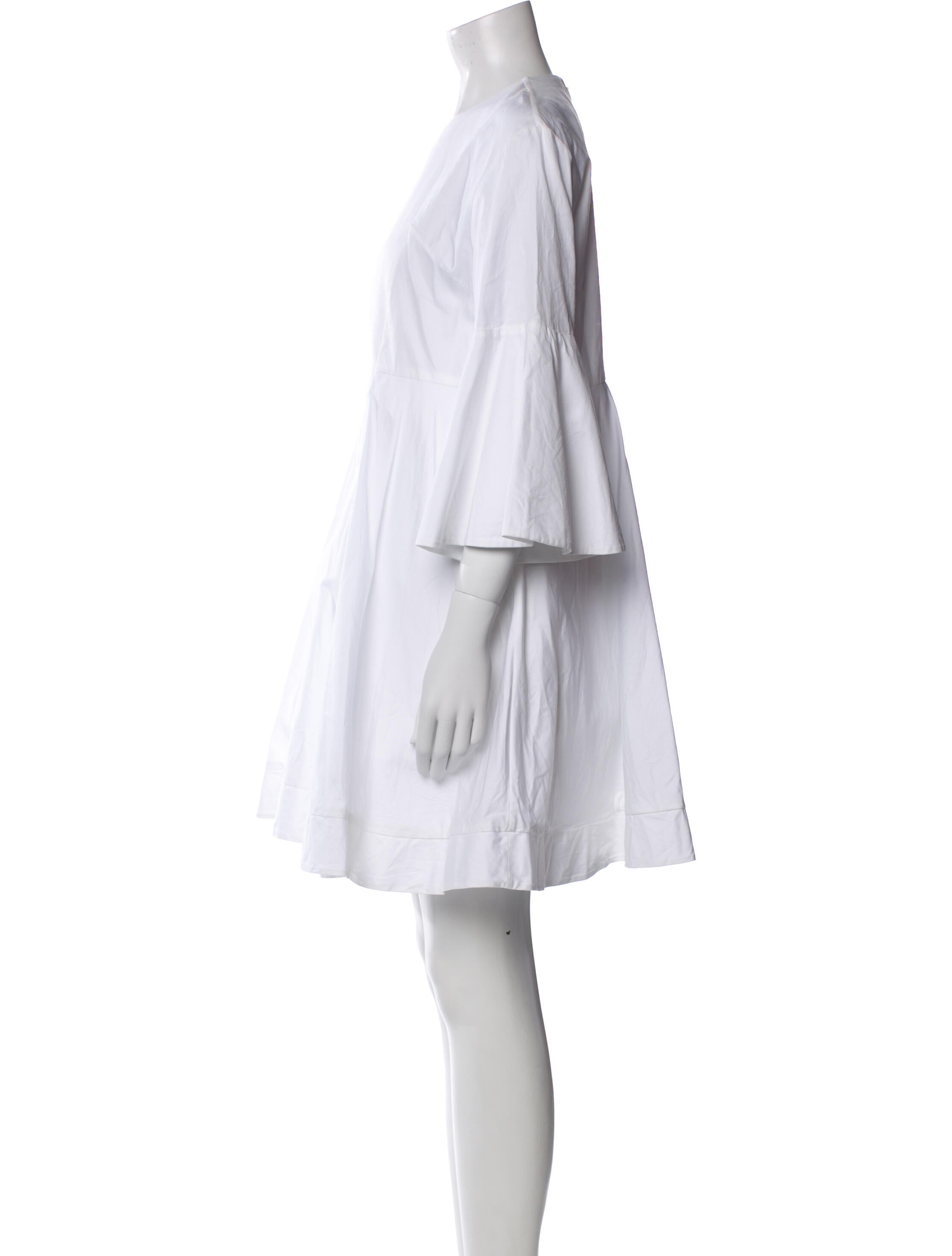 Carven Crew Neck Mini Dress