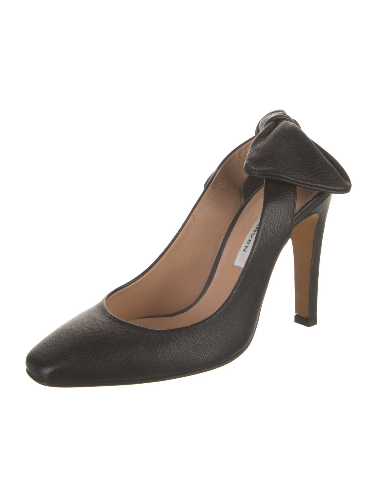 Carven Leather Slingback Pumps