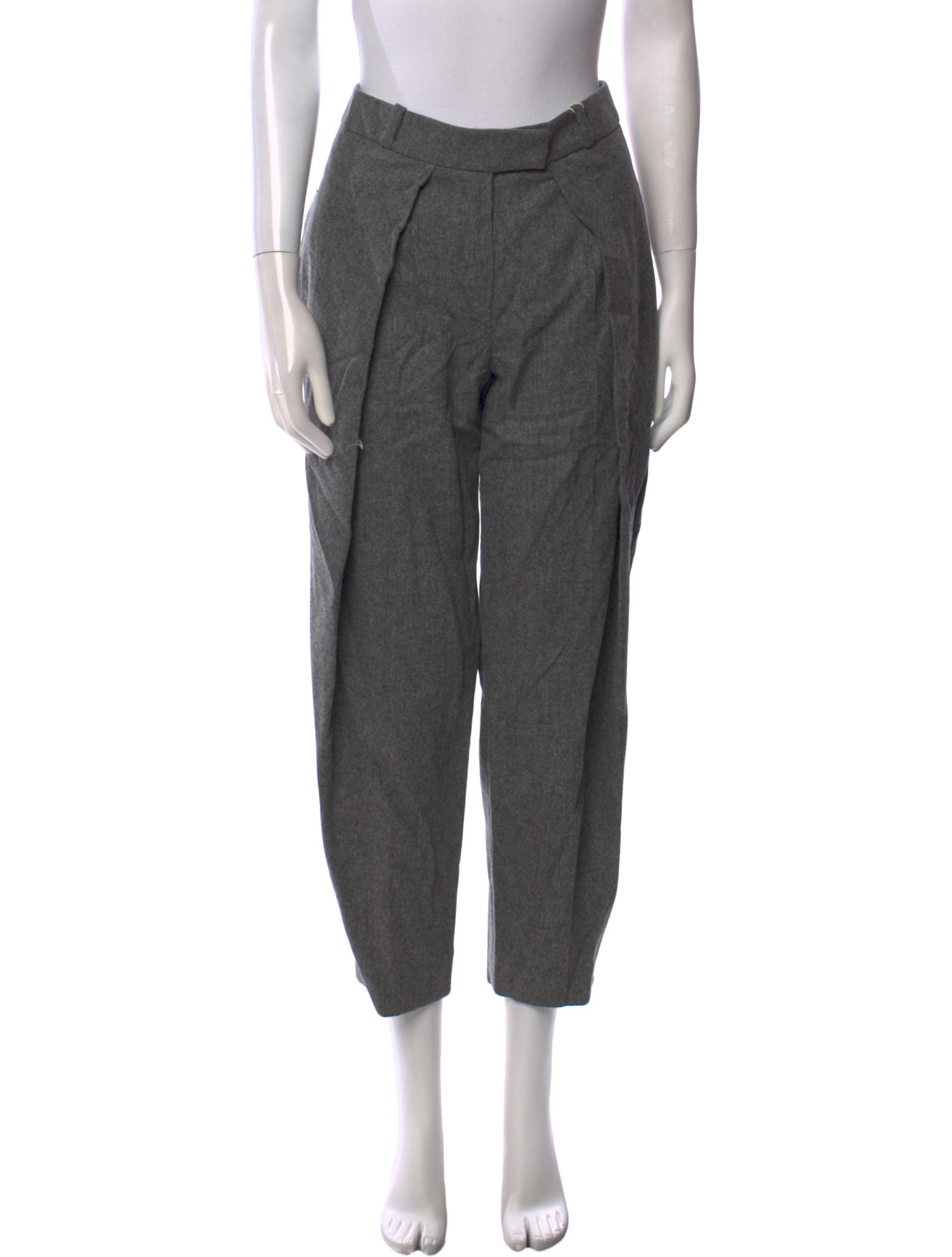 Carven Virgin Wool Skinny Leg Pants