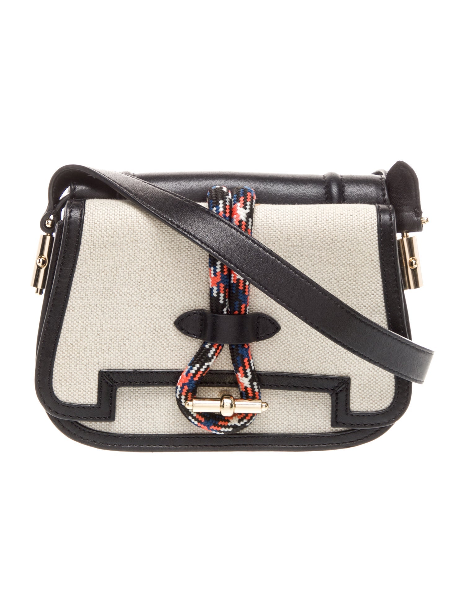 Carven Leather Crossbody Bag