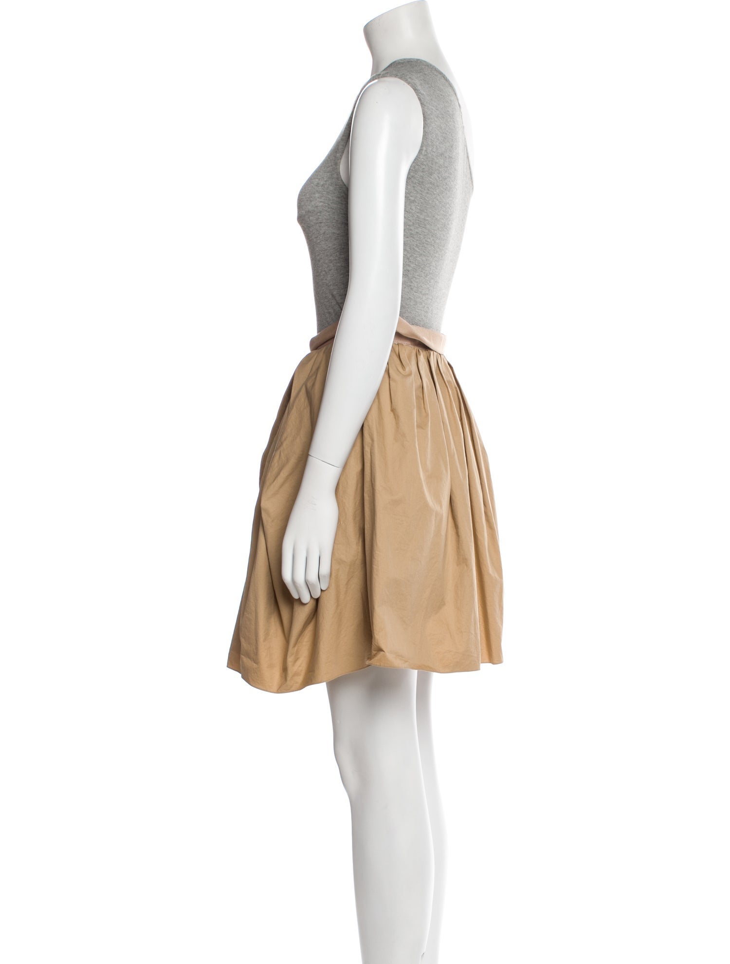 Carven One-Shoulder Mini Dress