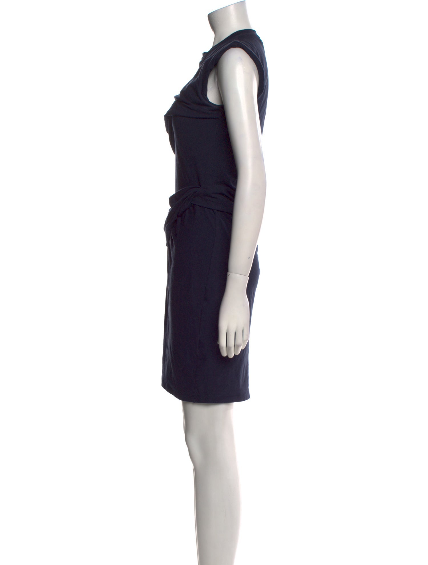 Carven Crew Neck Mini Dress