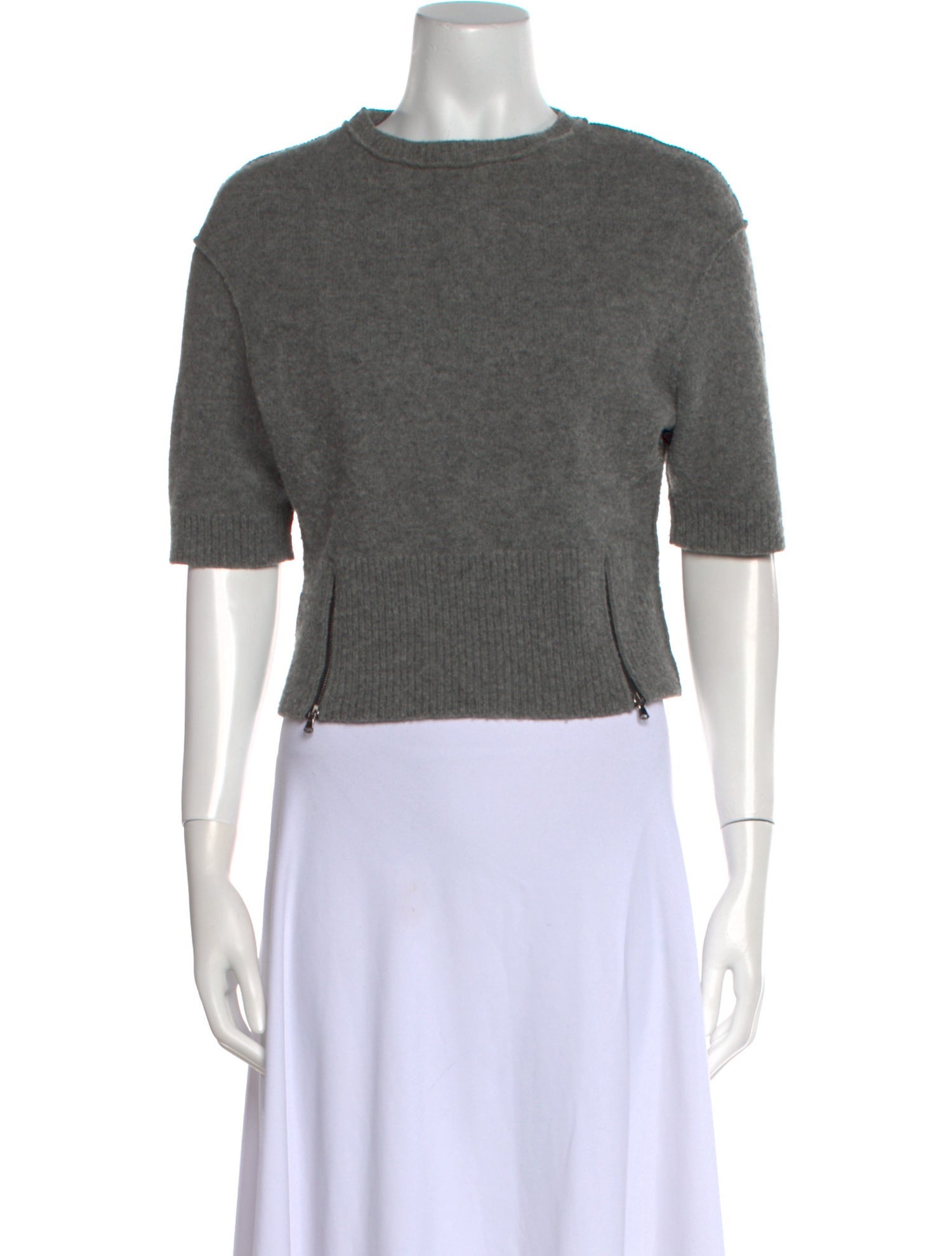 Carven Wool Crew Neck Sweater