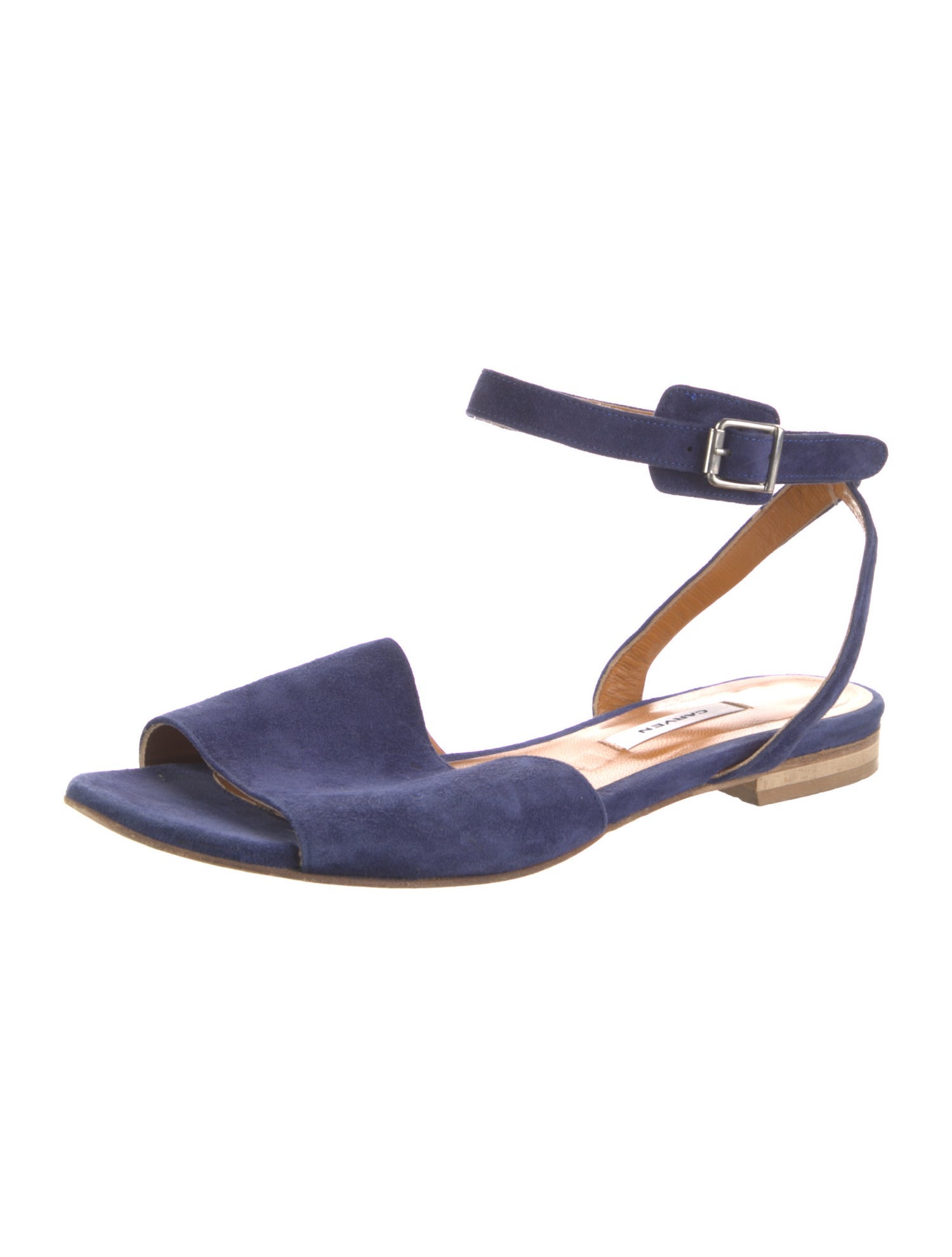 Carven Suede Gladiator Sandals