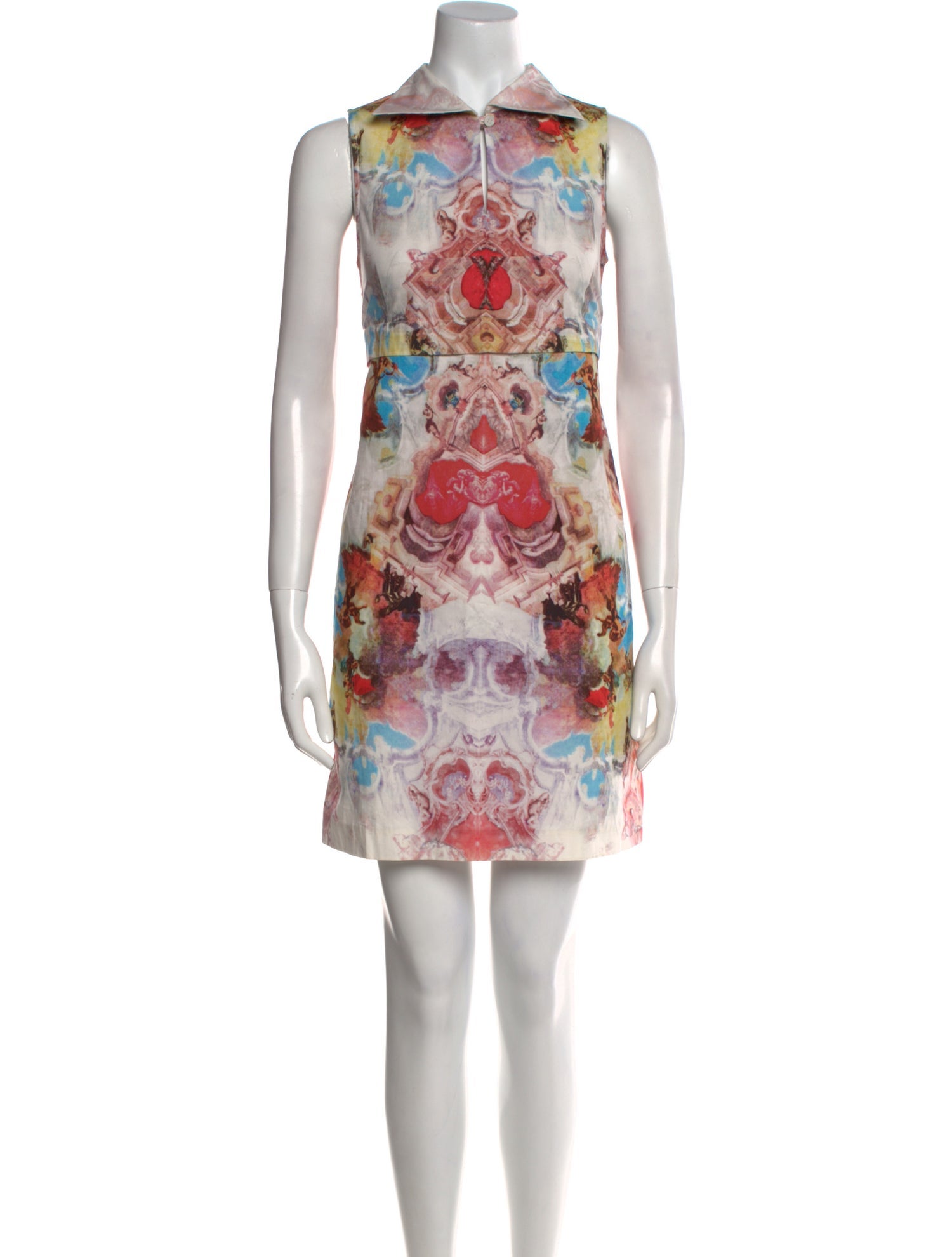 Carven Printed Mini Dress