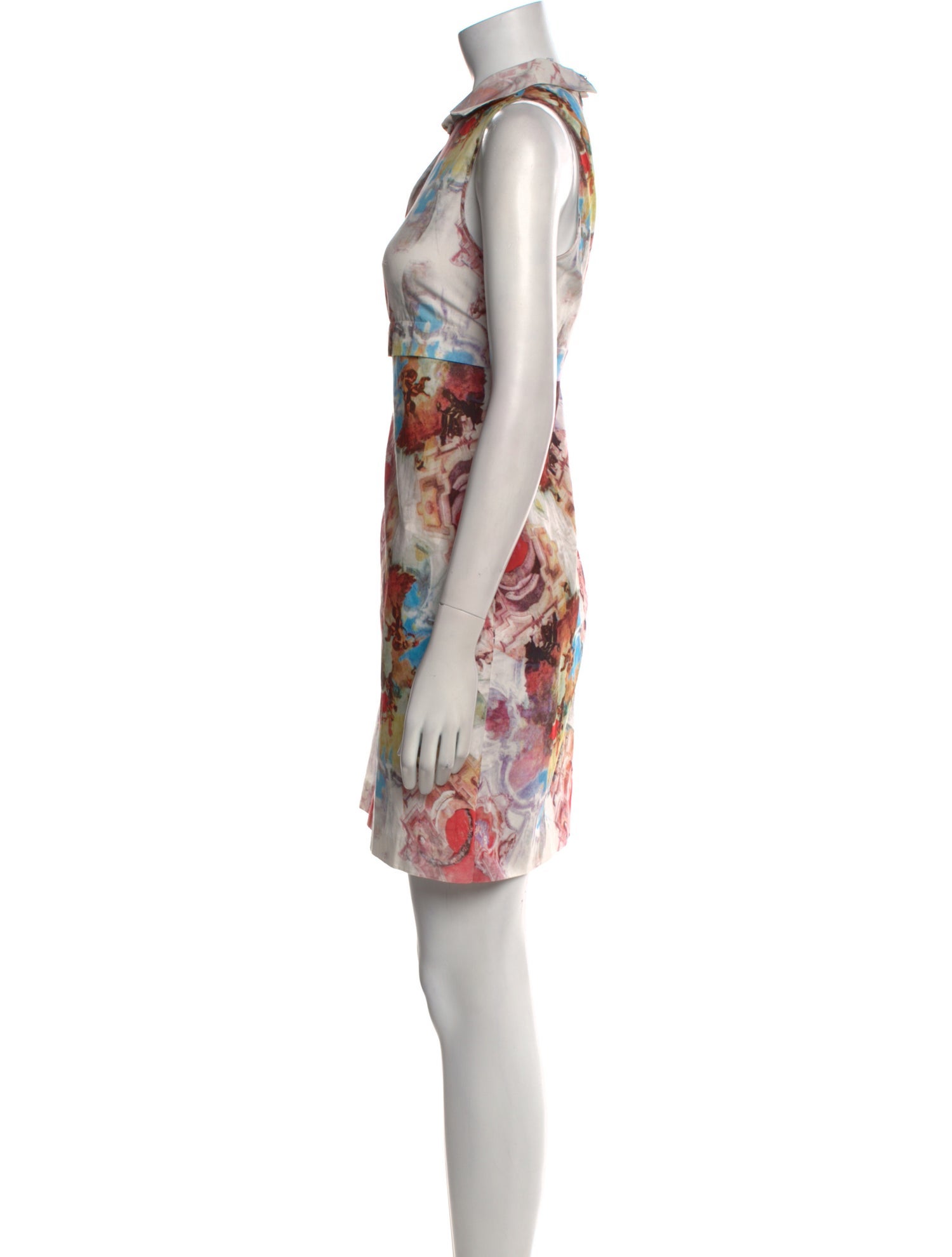 Carven Printed Mini Dress