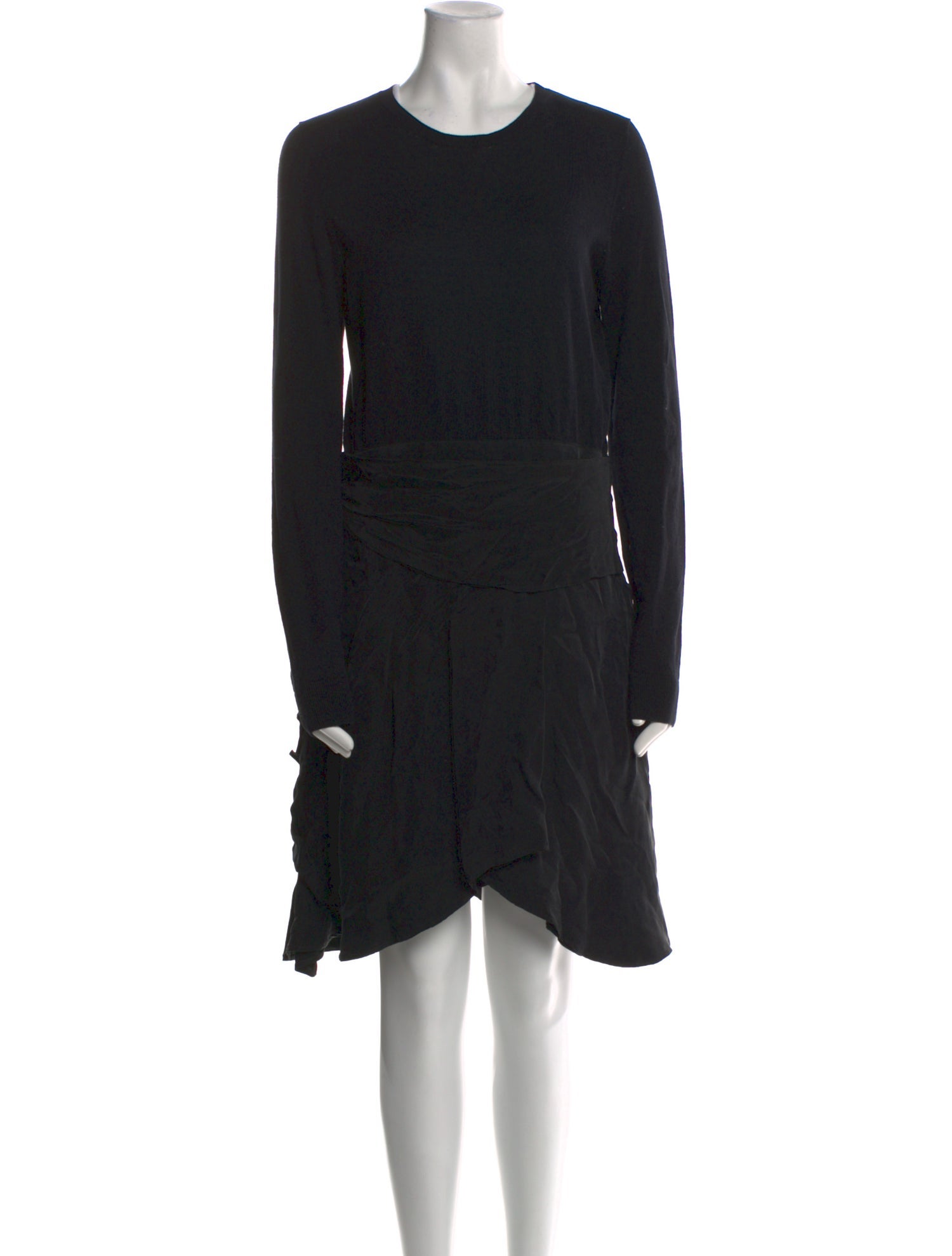 Carven Crew Neck Mini Dress