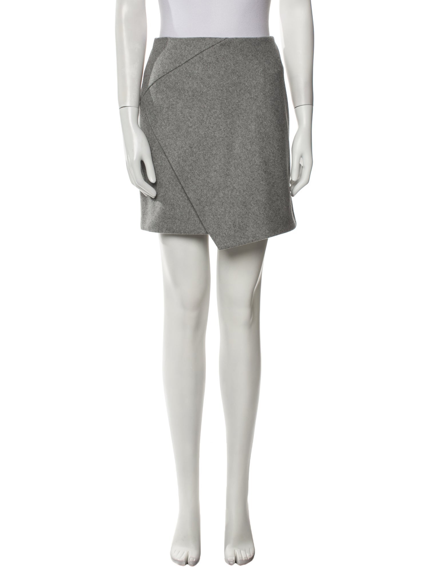 Carven Virgin Wool Mini Skirt