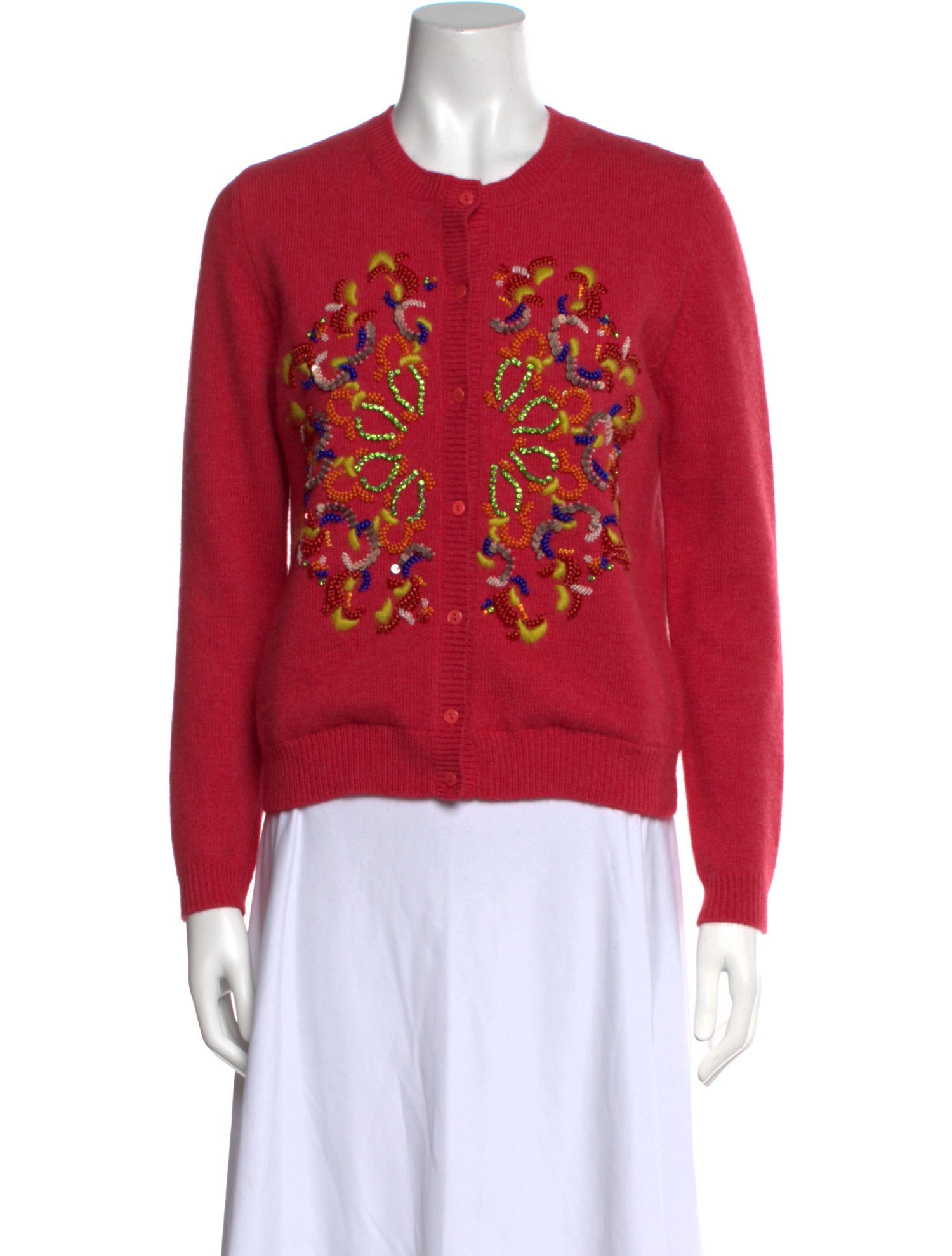 Carven Wool Crew Neck Sweater