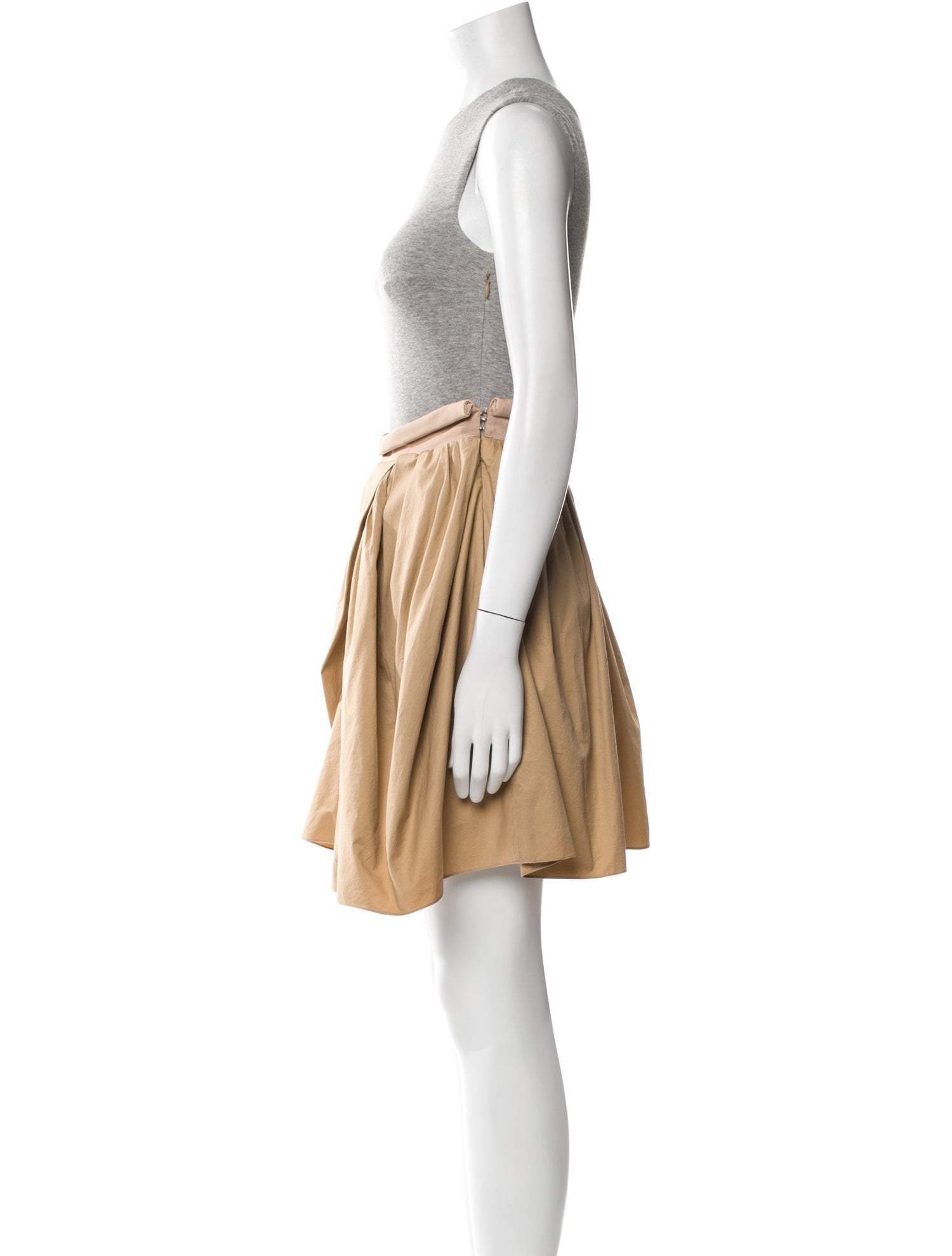 Carven One-Shoulder Mini Dress