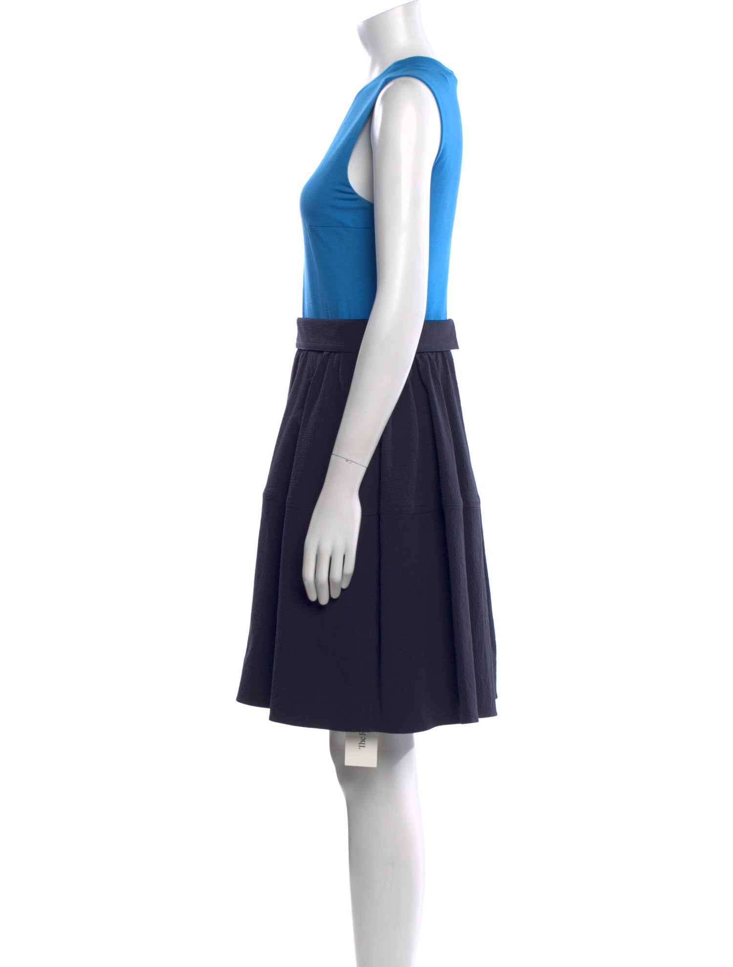 Carven Crew Neck Mini Dress