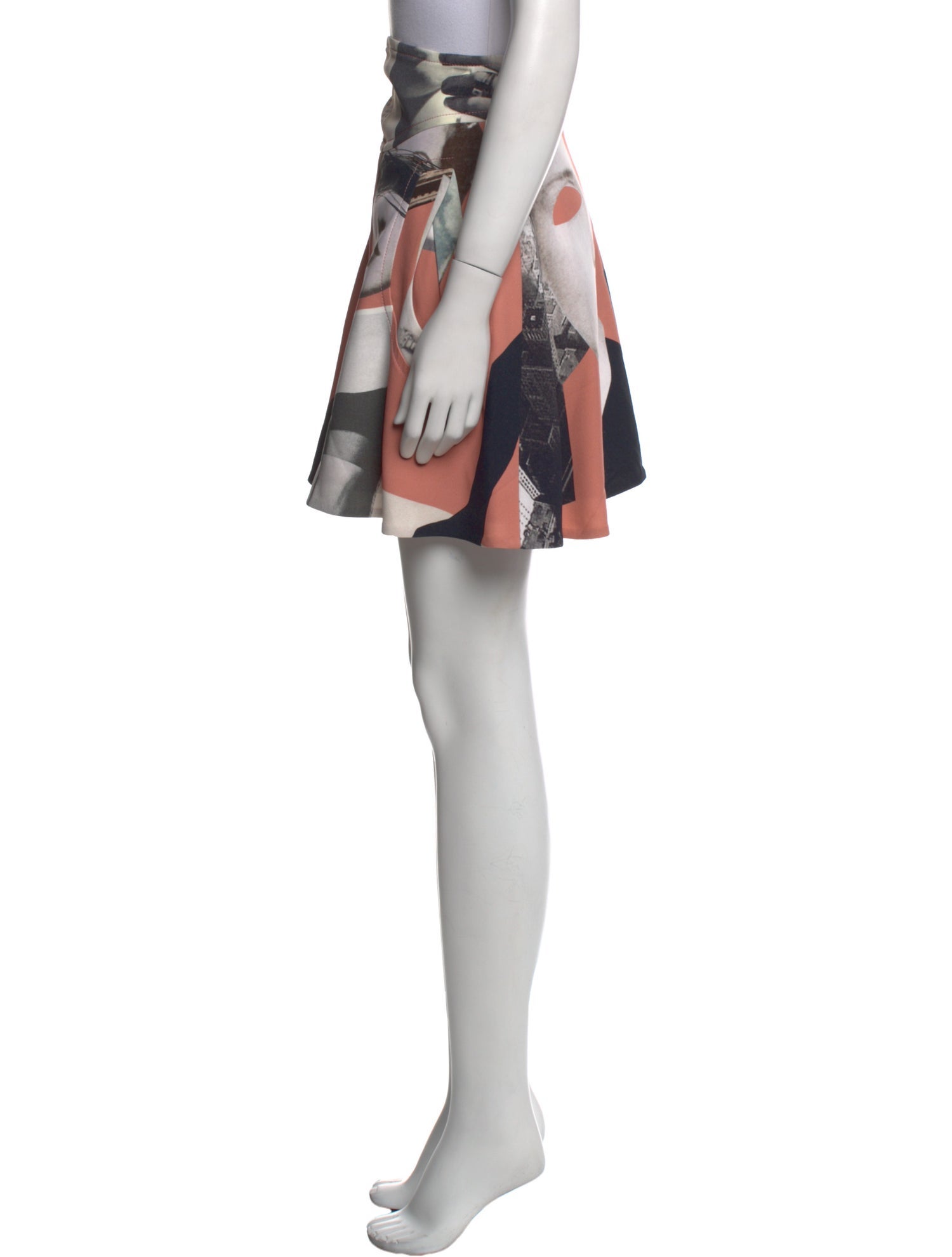 Carven Printed Knee-Length Skirt