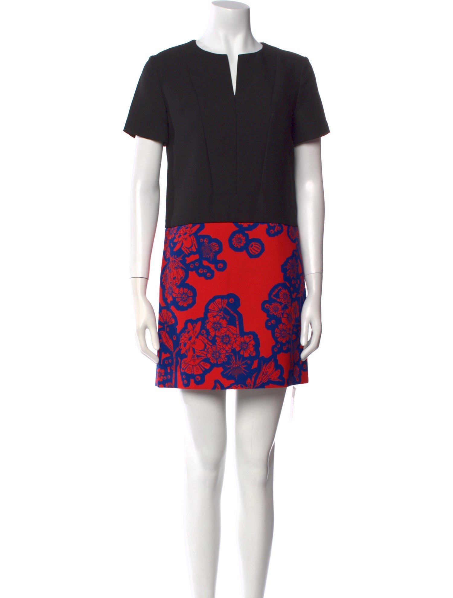 Carven Printed Mini Dress