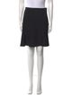Carven Pleated Accents Knee-Length Skirt
