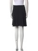 Carven Pleated Accents Knee-Length Skirt