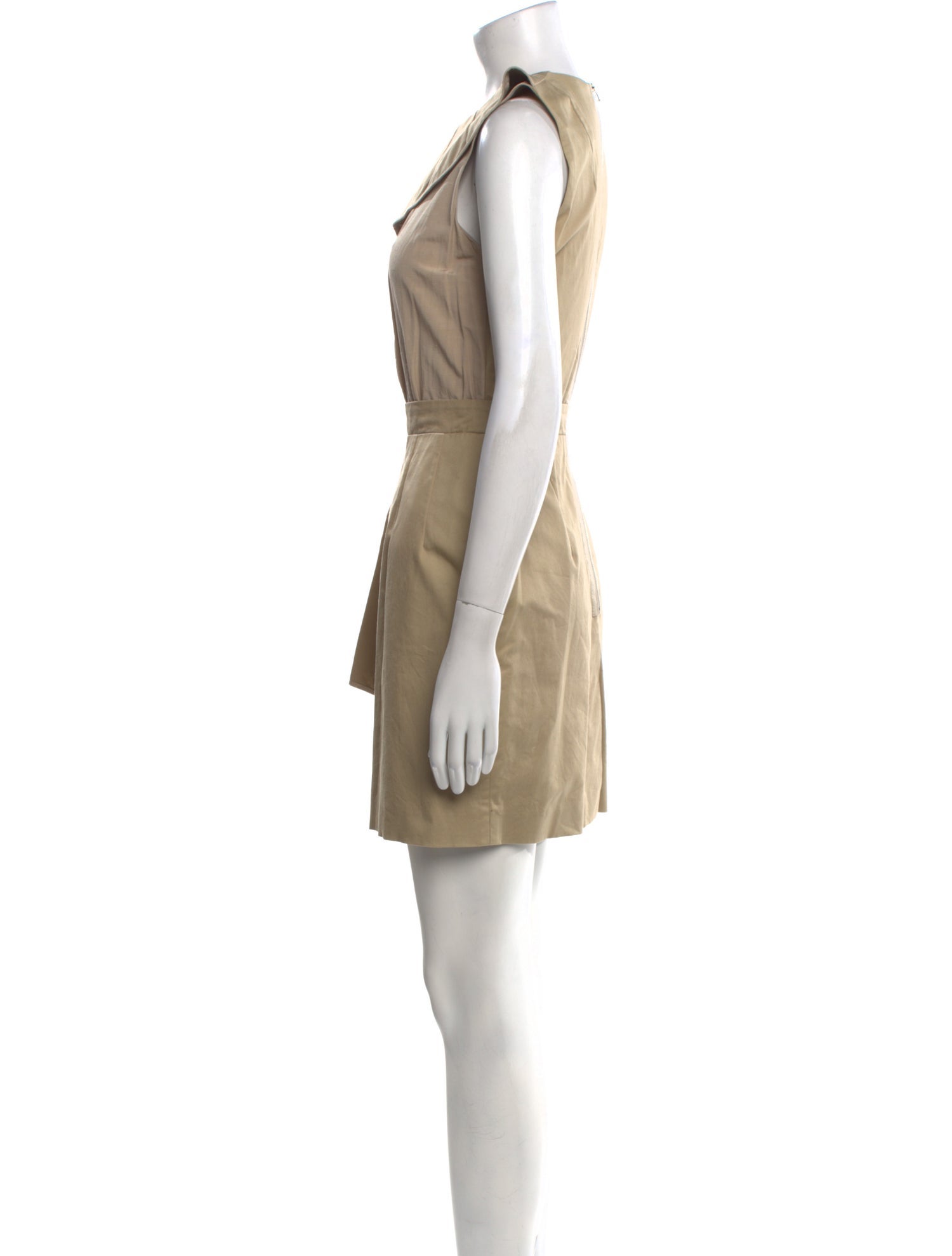 Carven Crew Neck Mini Dress