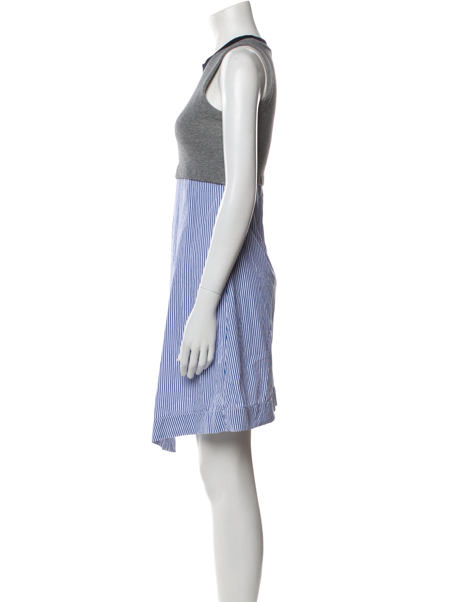 Carven Striped Mini Dress