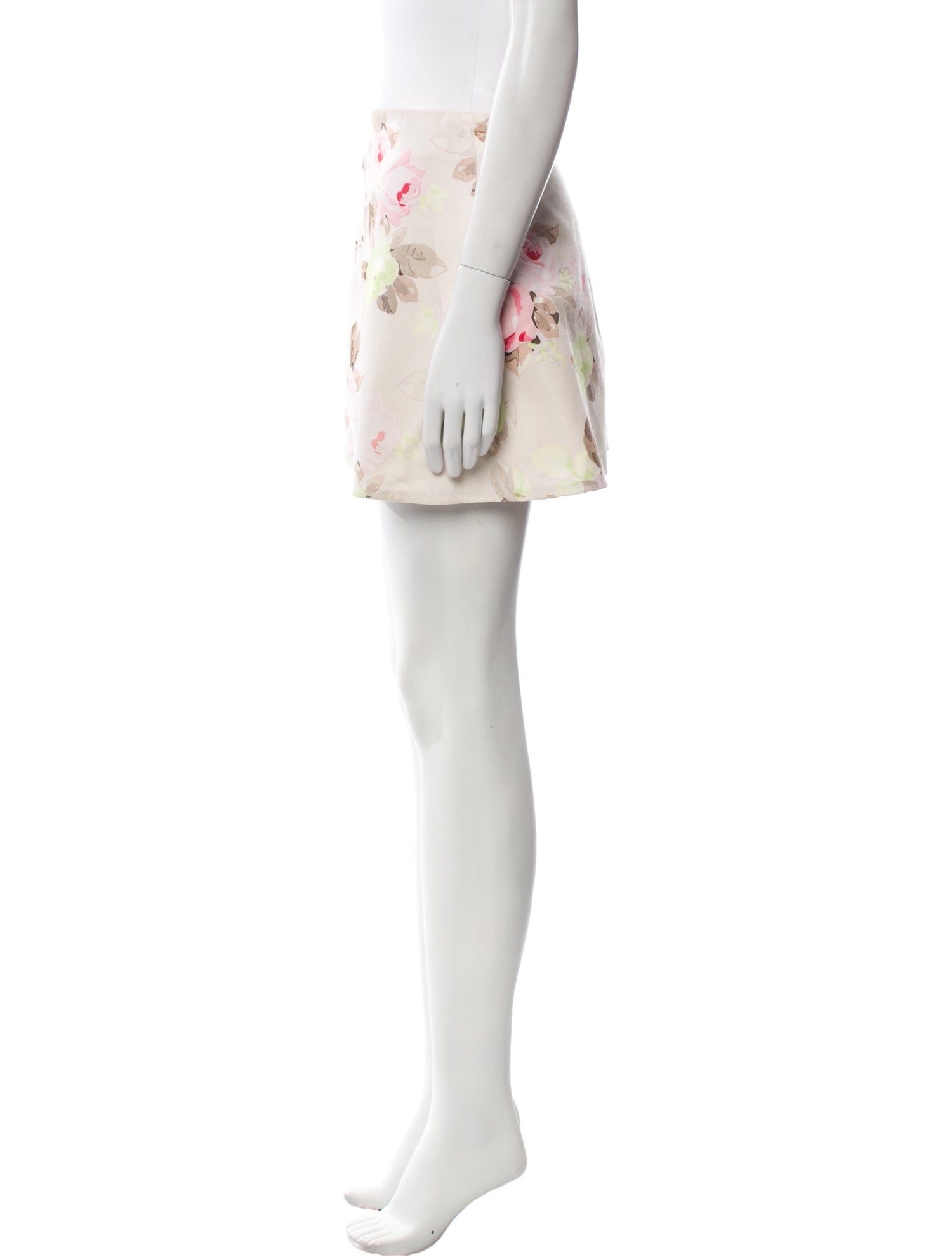 Carven Printed Mini Shorts