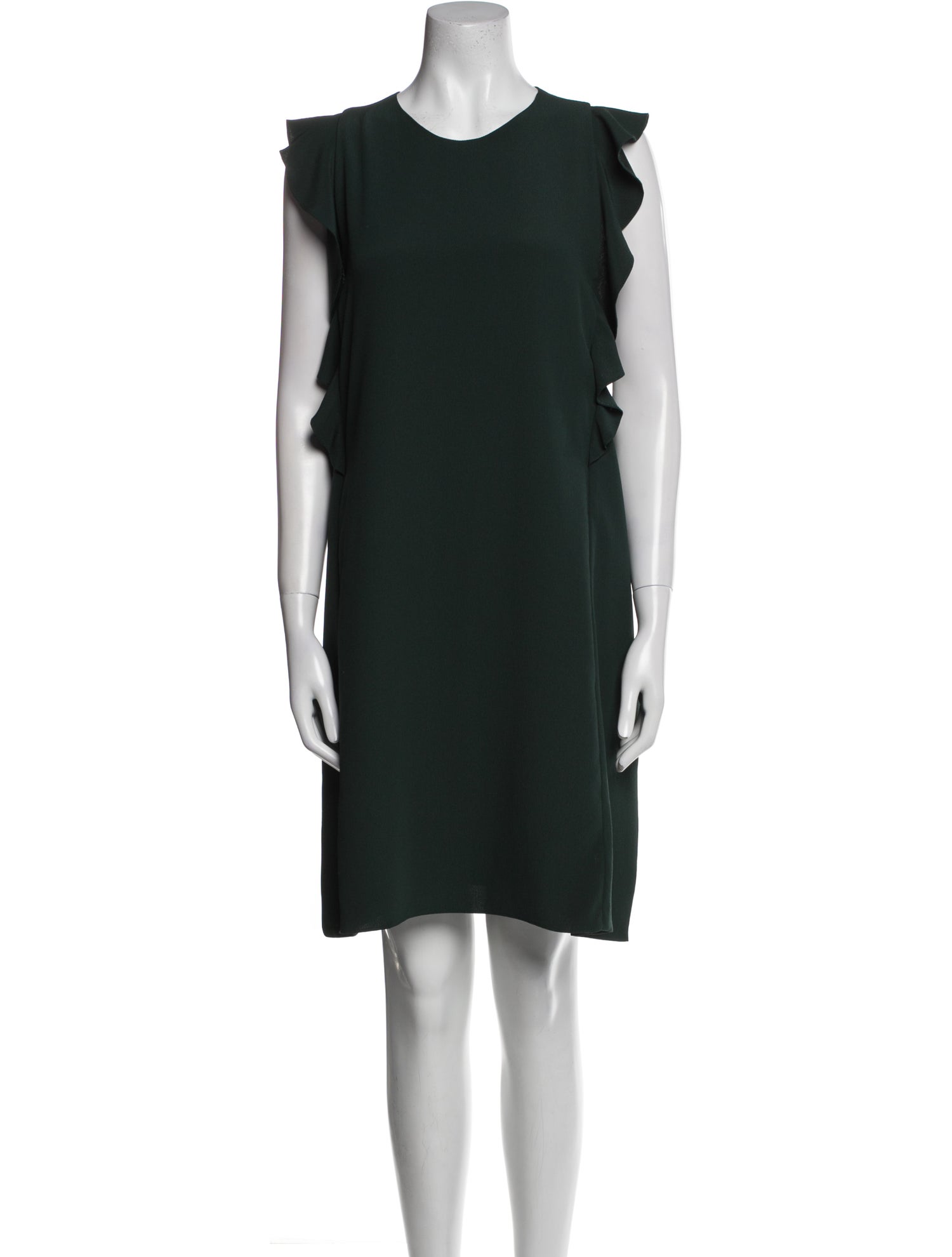 Carven Crew Neck Knee-Length Dress