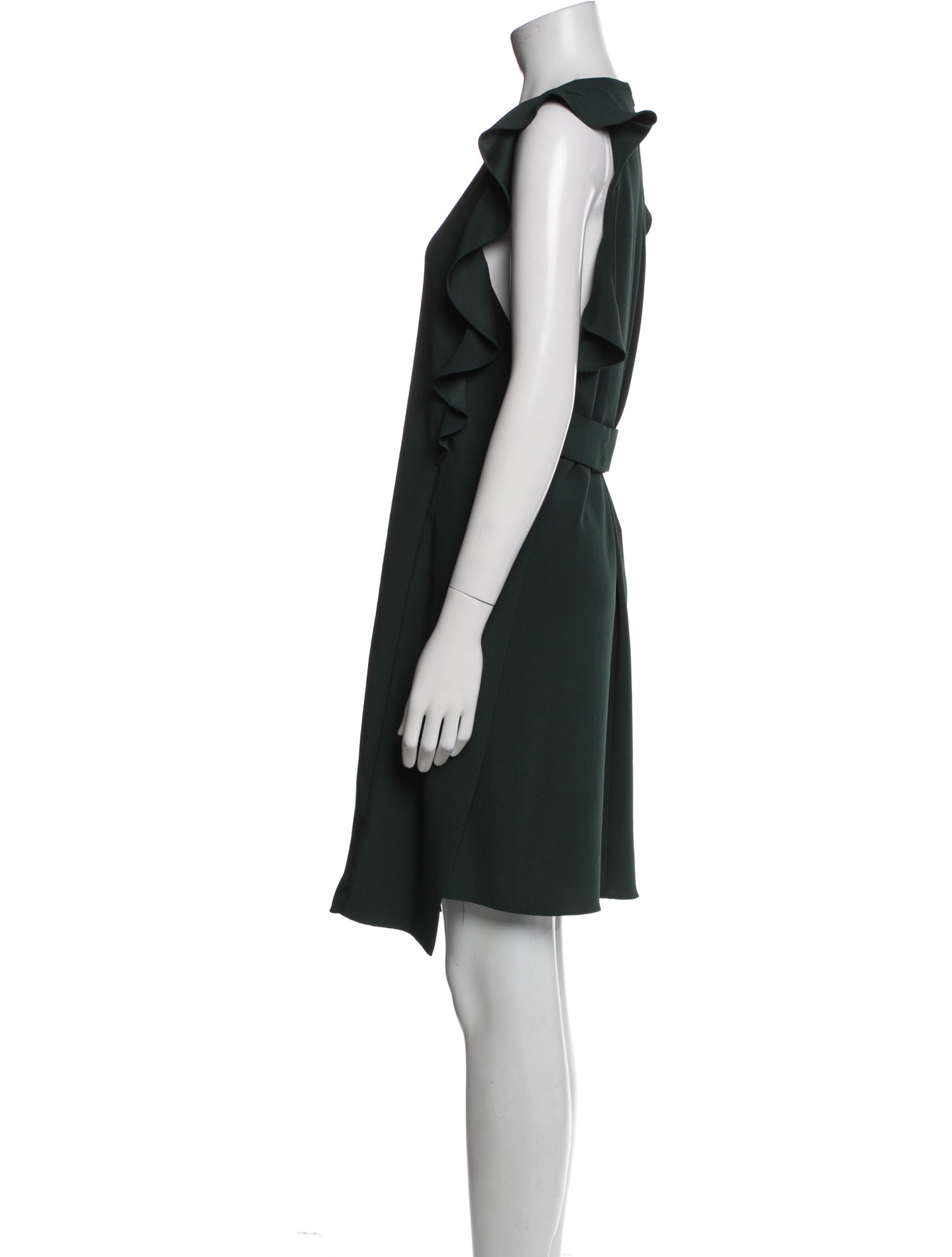 Carven Crew Neck Knee-Length Dress